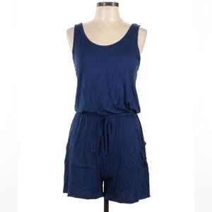 Reoria size medium navy romper with drawstring